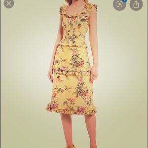 ANTONIO MELANI Nico Floral Skirt